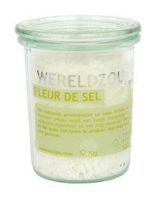 Wereldzout India Fleur de Sel glas