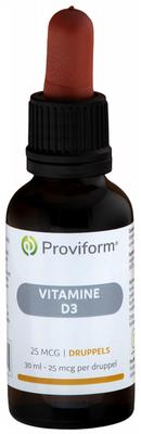 Proviform Vitamine D3 25mcg druppels