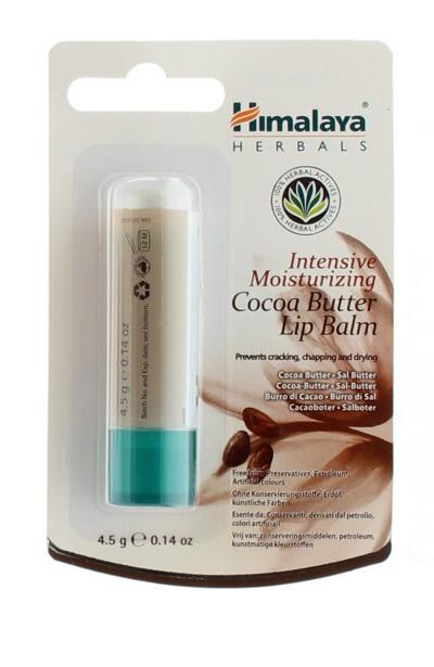 Intensive moisturizing cocoa butter lipbalm