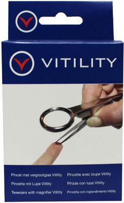 Vitility pincet met vergrootglas 1st