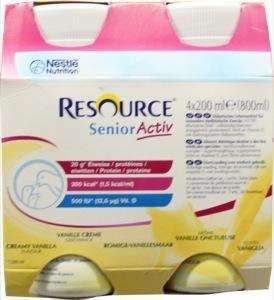 Resource Senioractiv vanillle 200ml