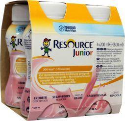 Resource Junior aardbei 200ml