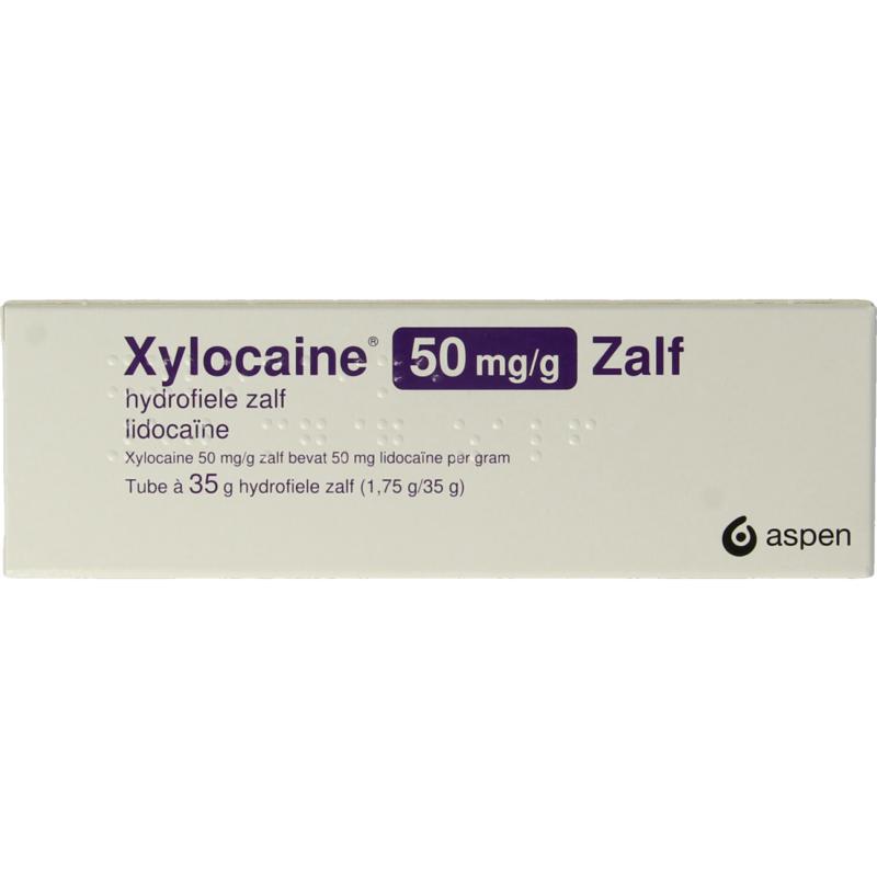 Hydrofiele zalf lidocaine 50mg/g