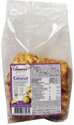 CONSENZA koek kokosrotsjes- 300gr