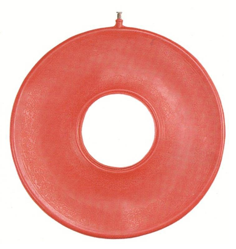 Ringkussen opblaasbaar rubber 41cm