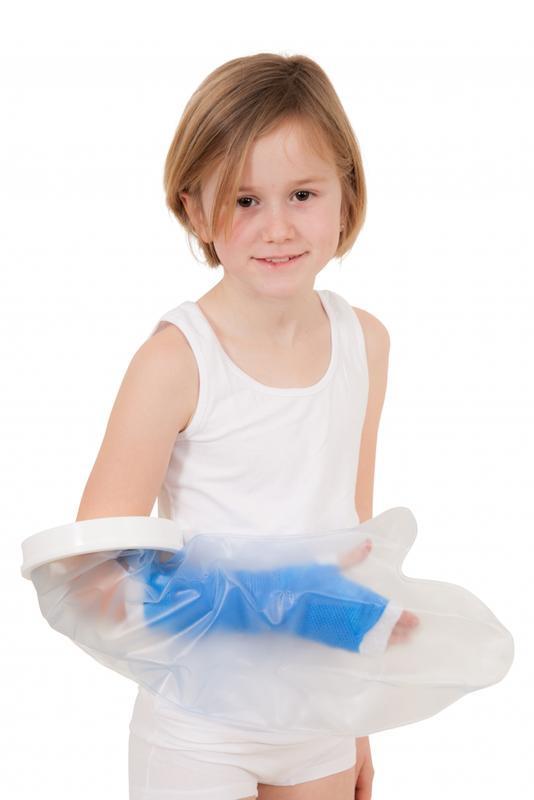 Gipshoes halve arm kind