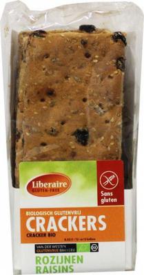 Liberaire Crackers rozijnen bio