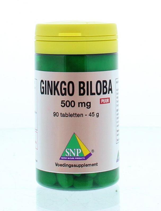 Ginkgo biloba 500mg puur