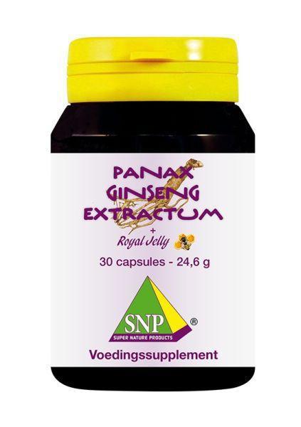 Panax ginseng extract & royal jelly 700 mg