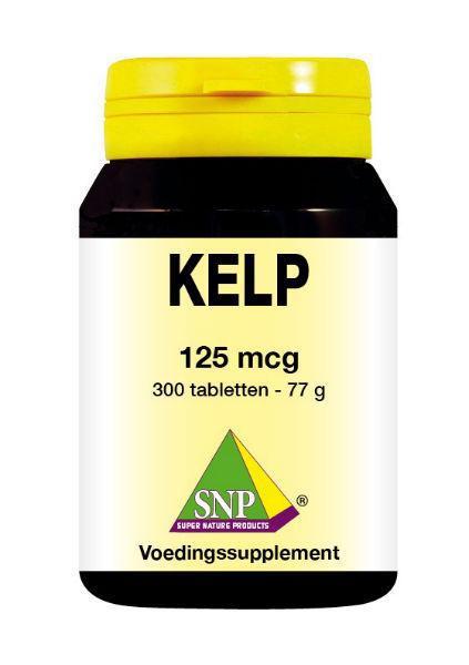 Kelp jodium 125 mcg