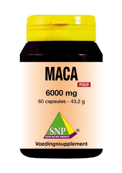 Maca 6000 mg puur