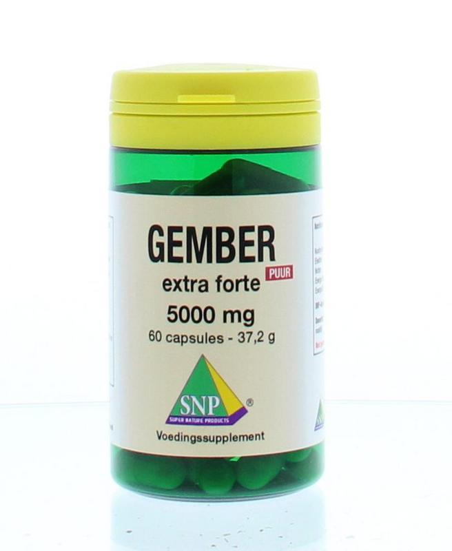 Gember 5000 mg puur