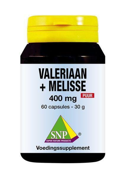 Valeriaan melisse 400 mg puur