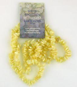 splitcollier 90cm parelmoer 1kaart