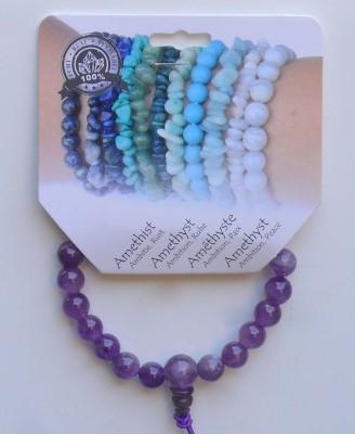 Powerbead armband amethist