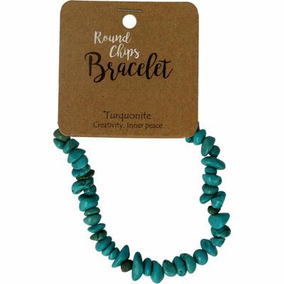 Steengoed Splitarmband chinese turkoois