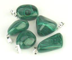 Steengoed Malachiet hanger