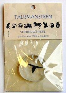 talismansteen stierenschedel 1kaart