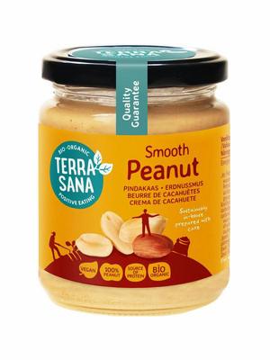 Terrasana Pindakaas fijn zonder zout bio