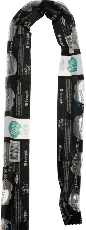 Zoute dropslangen bio