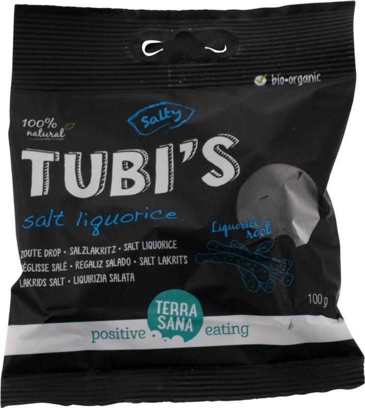 Zoute drop tubi's bio