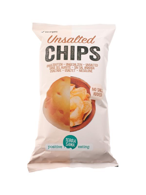 Chips pomm zonder zout bio