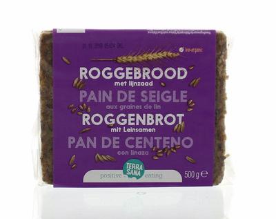 Terrasana Roggebrood lijnzaad bio