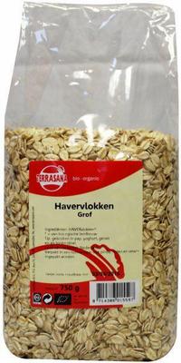 Terrasana havervlokken grof 750 g