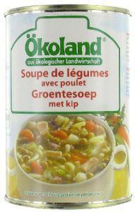 okoland groentesoep met kip 400ml