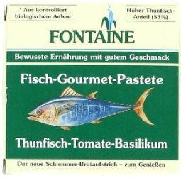 fontaine pate tonijn tom basil 100g