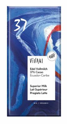 Vivani Chocolade melk superieur 37% Ecuador bio