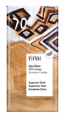 Vivani Chocolade puur superieur 70% Ecuador bio