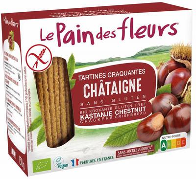 Pain Des Fleurs Tamme kastanje crackers bio