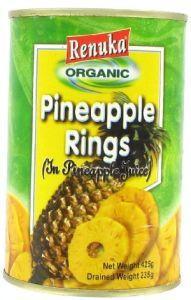 Merkloos renuka ananas ringen 425g