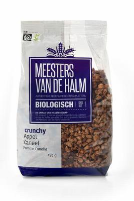 De Halm Crunchy appel/kaneel bio