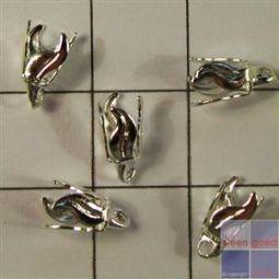 Merkloos bell cap 4 poot m verzilverd 100st