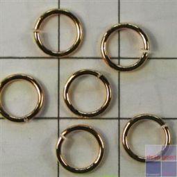 Merkloos oogje 6mm dik 1 0mm goudkl 100st