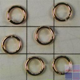 oogje 5mm dik 1 0mm goudkl 100st