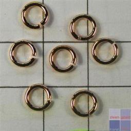 oogje 4mm dik 1 0mm goudkl 100st