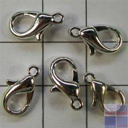 cartierslotje m verzilverd 100st