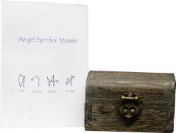 aartsengel set in kistje onyx verp
