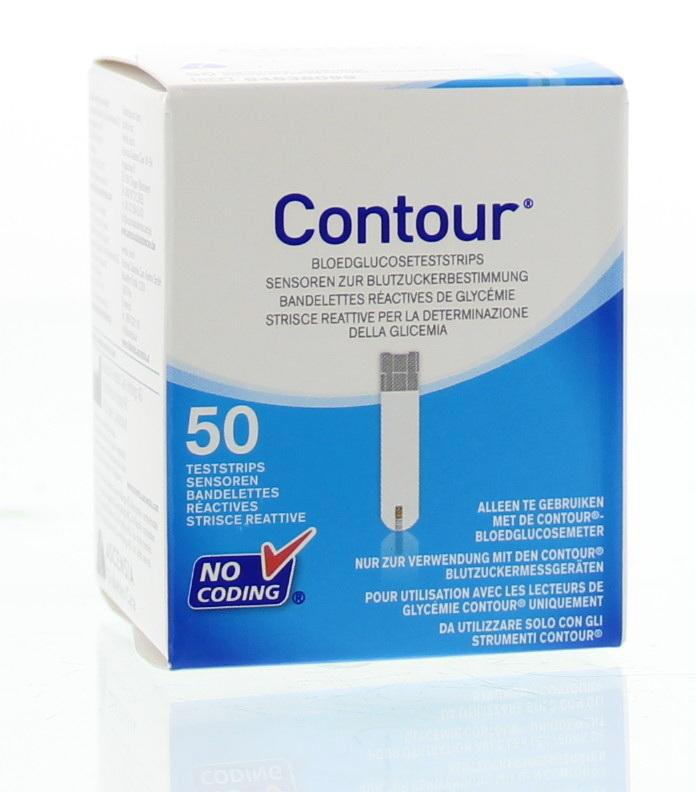Contour usb meter teststrip 50st