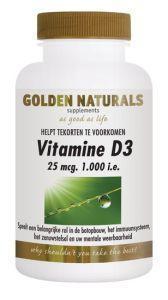 Golden Naturals vit d3 25mcg- 360st