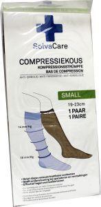 Compressiekous beige S 19 - 23 cm