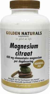 Golden Naturals magnes citr- 180tb