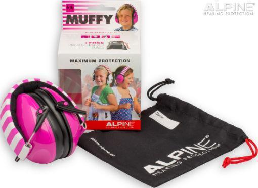 Muffy pink oorkappen