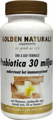 Golden Naturals Probiotica 30 miljard one a day 30ca