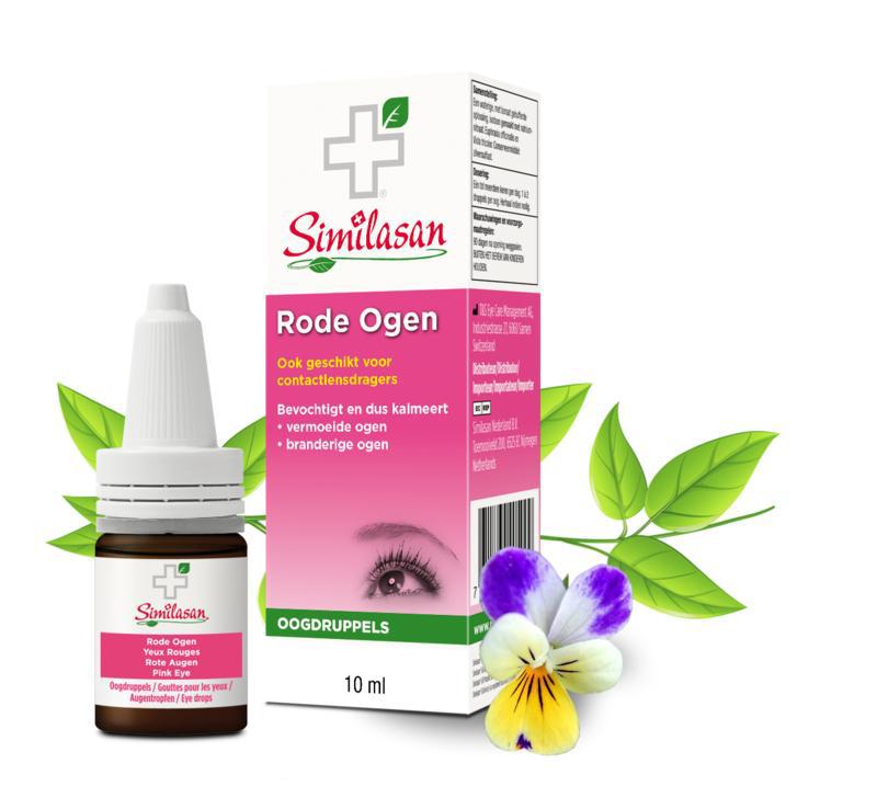 Rode ogen oogdruppels nr. 1