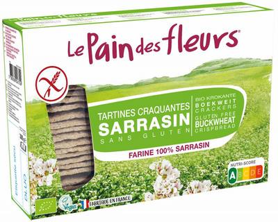 Pain Des Fleurs Boekweit crackers bio