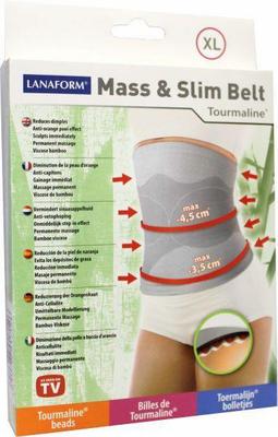 LANAFORM Mass & slim toermaline belt maat XL